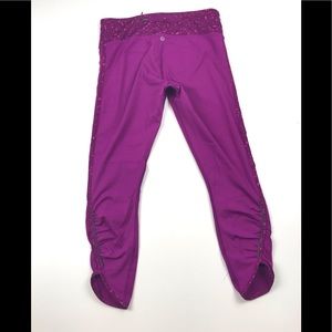 Lululemon Real Quick Tight Paradise Geo Regal Plum